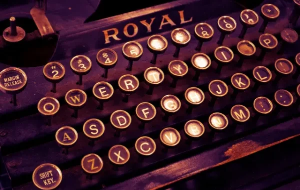50 Words That Start with X (and What They Actually Mean) Close-up of a vintage Royal typewriter keyboard with keys "A" through "Z" visible, highlighting the letter "X."