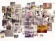 A digital collage of numerous old, faded photographs, primarily featuring young men on BMX bikes, with some images showing groups of friends, landscapes, and vintage advertisements, all arranged on a light-colored background.